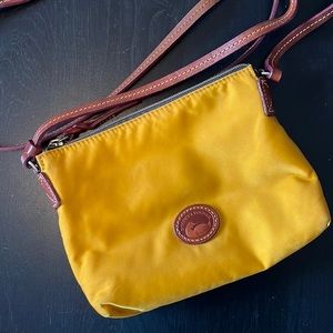 Dooney & Bourke Yellow Crossbody Pouchette